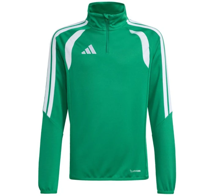 Dětská mikina adidas Tiro 26 League Training Top zeleno-bílá JY7160