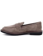 Dámské polobotky Lordsy ze semiše, béžové, Vinceza 62335 Dámské polobotky Lordsy ze semiše, béžové, Vinceza 62335