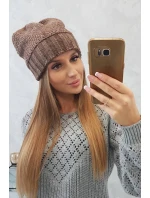 Dámská čepice Danuta K331 mocca Dámská čepice Danuta K331 mocca