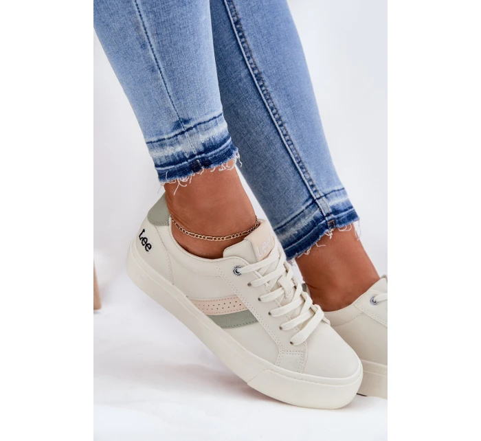 Dámské Tenisky WOMEN LOW Bílá model 21695974 - Lee Dámské Tenisky WOMEN LOW Bílá model 21695974 - Lee