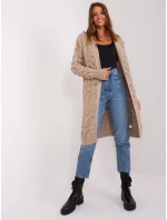 Cardigan BA SW 8026.93P tmavě lila