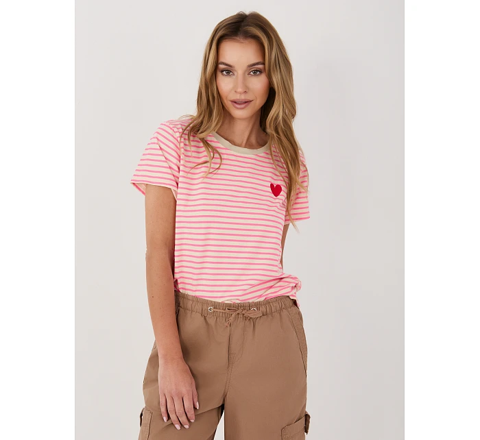 T shirt IT TS model 22089547 beżowy - FPrice