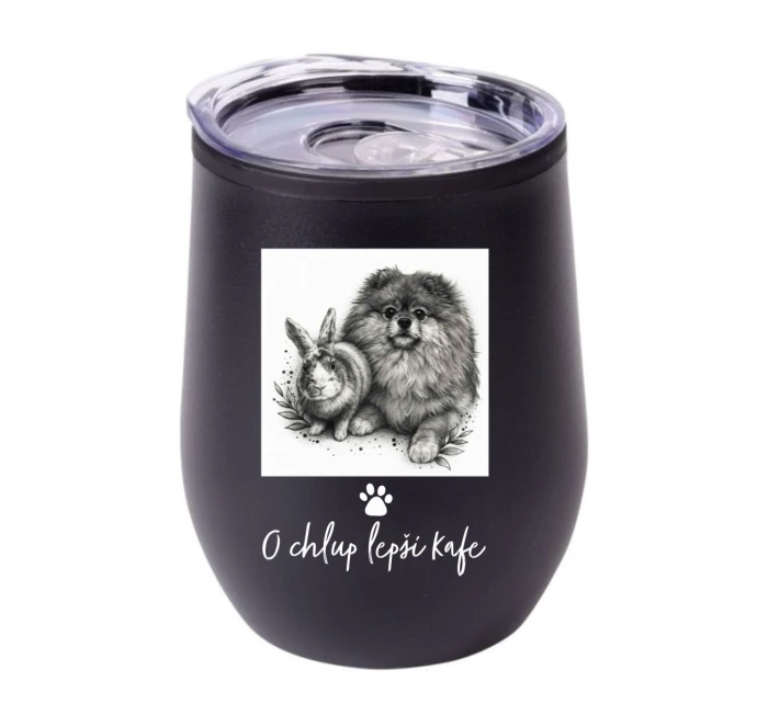 Personalizovaný termohrnek "bowl" - fotografie s mazlíčkem