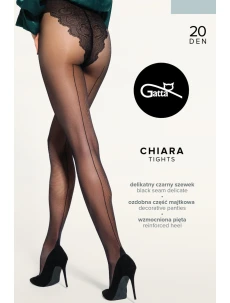 Matné dámské punčochové kalhoty CHIARA - Lycra, 20 DEN.