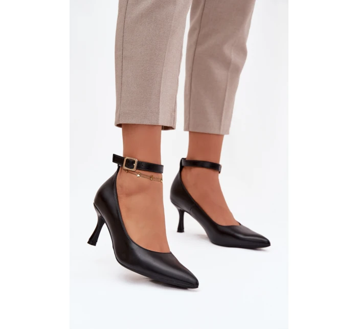 Lodičky na jehlovém podpatku model 221171 Step in style Lodičky na jehlovém podpatku model 221171 Step in style