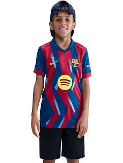 Dětský dres FC Barcelona Stadium tmavě modrý a červený model 22054301 - NIKE