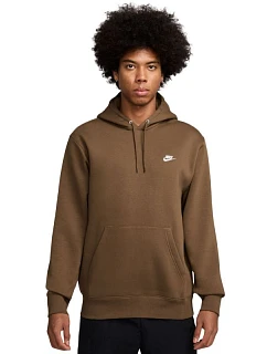 Pánská mikina Club BB hnědá model 22061902 235 pánské - NIKE