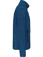 K Pánská melanžová pletená fleecová bunda 20. light royal blue melange model 22423046 - Kariban K Pánská melanžová pletená fleecová bunda 20. light royal blue melange model 22423046 - Kariban