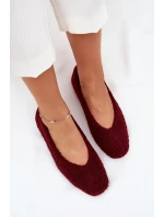 Dámské Baletky S Kožíškem Bordové model 21704606 - Boto Dámské Baletky S Kožíškem Bordové model 21704606 - Boto
