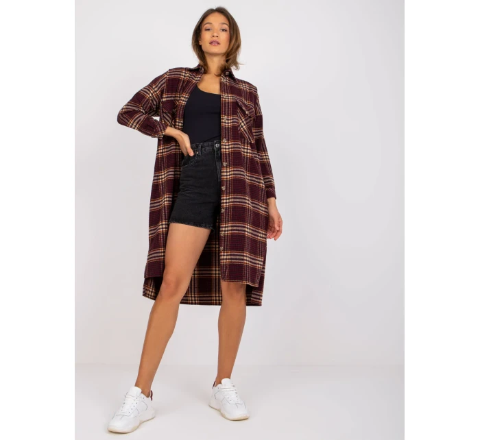 Košile EM KS 002/06.11P bordó