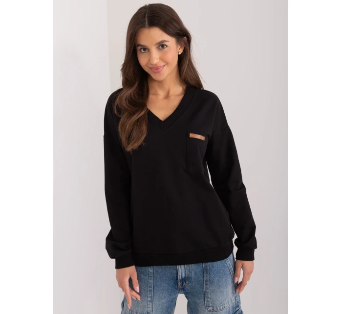 Bluzka RV BZ model 20148780 czarny - FPrice Bluzka RV BZ model 20148780 czarny - FPrice