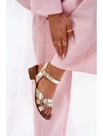 Sandály na podpatku model 212124 Step in style Sandály na podpatku model 212124 Step in style