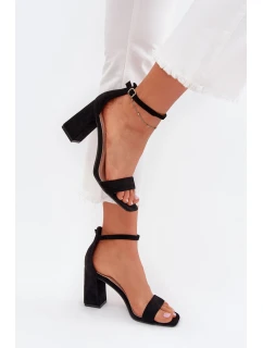 Sandály na podpatku  model 215703 Step in style