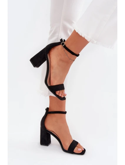 Sandály na podpatku  model 215703 Step in style