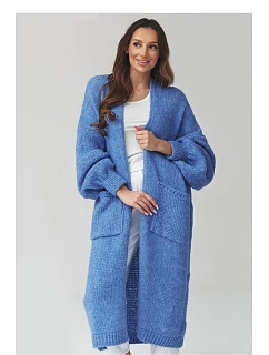 Svetr na zapínání  model 226875 Makadamia