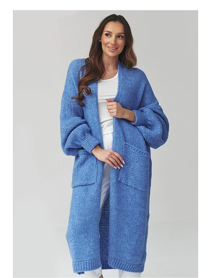 Svetr na zapínání  model 226875 Makadamia