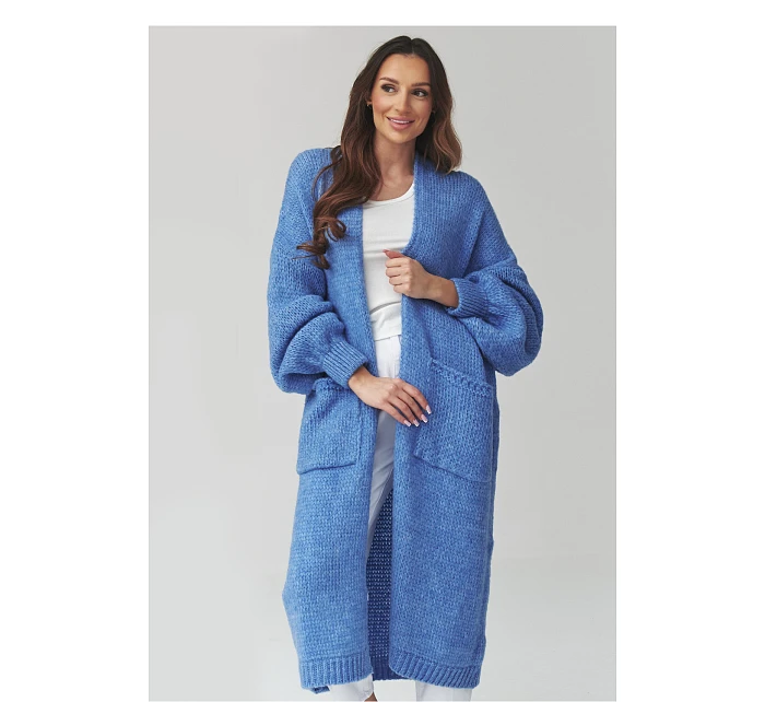 Svetr na zapínání  model 226875 Makadamia