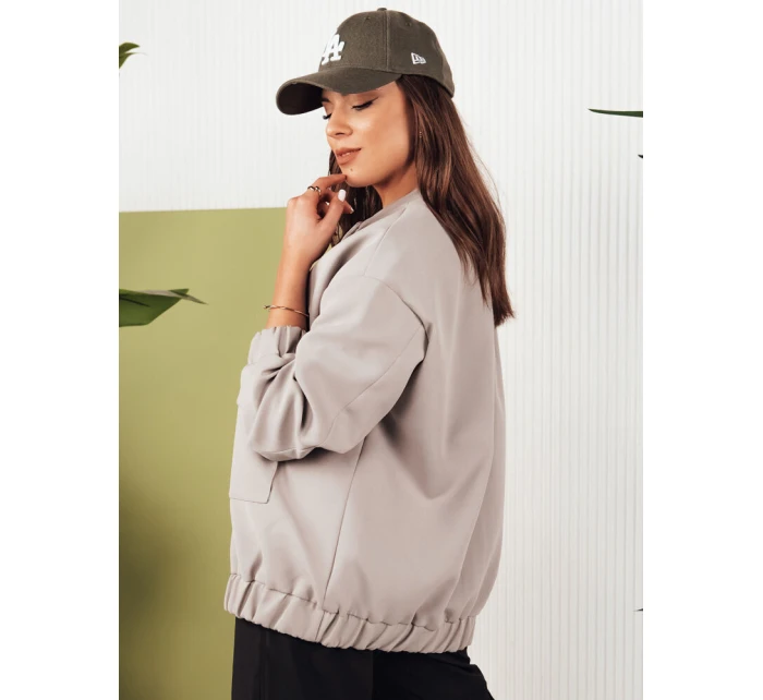 Dámská přechodová bunda QUESI šedá FashionStreet TY4292 Dámská přechodová bunda QUESI šedá FashionStreet TY4292