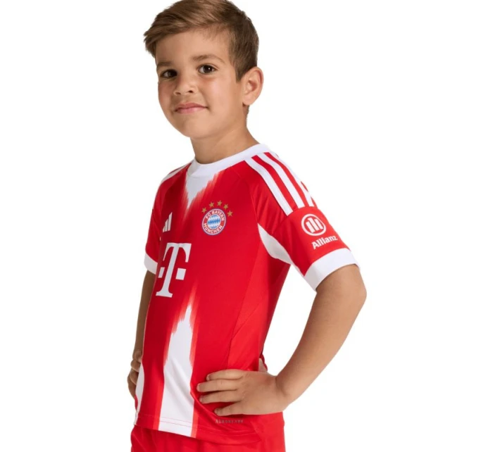 Dětská sportovní souprava adidas FC Bayern 25/26 Home červená JN8510