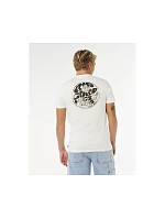 Pánské tričko RIP CURL Wettie Passage Icon Tee, bílé