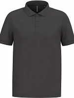 Kariban K 254 Pánské piqué polo 20.K254 dark grey