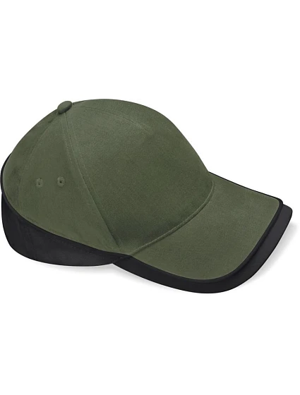 Beechfield B 171 5 panelová týmová závodní kšiltovka 53.0171 olive green/black Beechfield B 171 5 panelová týmová závodní kšiltovka 53.0171 olive green/black