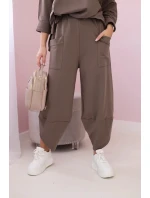 Bavlněná mikina kalhoty set fango Bavlněná mikina kalhoty set fango