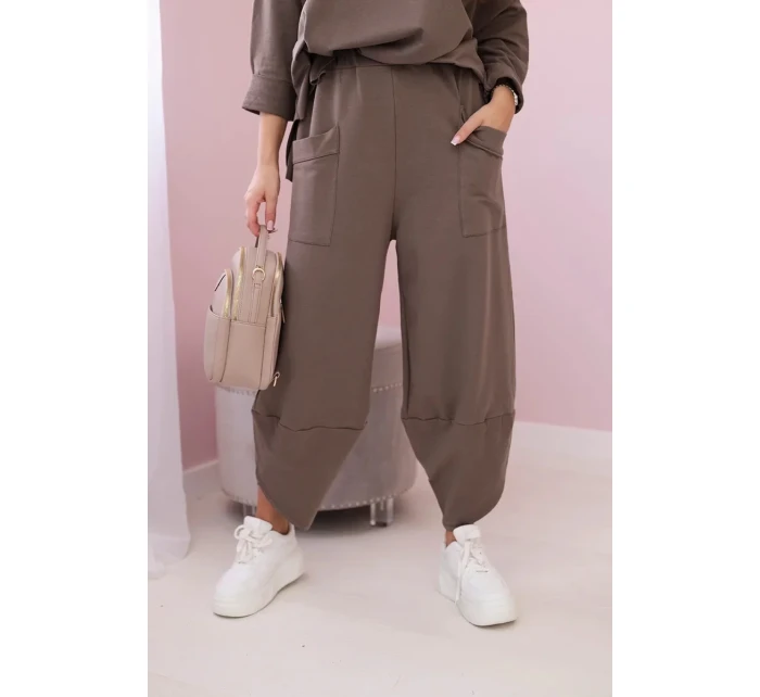 Bavlněná mikina kalhoty set fango Bavlněná mikina kalhoty set fango