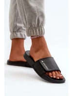 Dámské žabky model 21665920 Černé - 4F Dámské žabky model 21665920 Černé - 4F