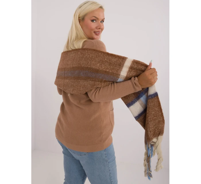 Szalik AT SZ model 20473736 brązowy - FPrice