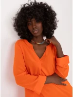 Šaty D73761M30430A oranžová