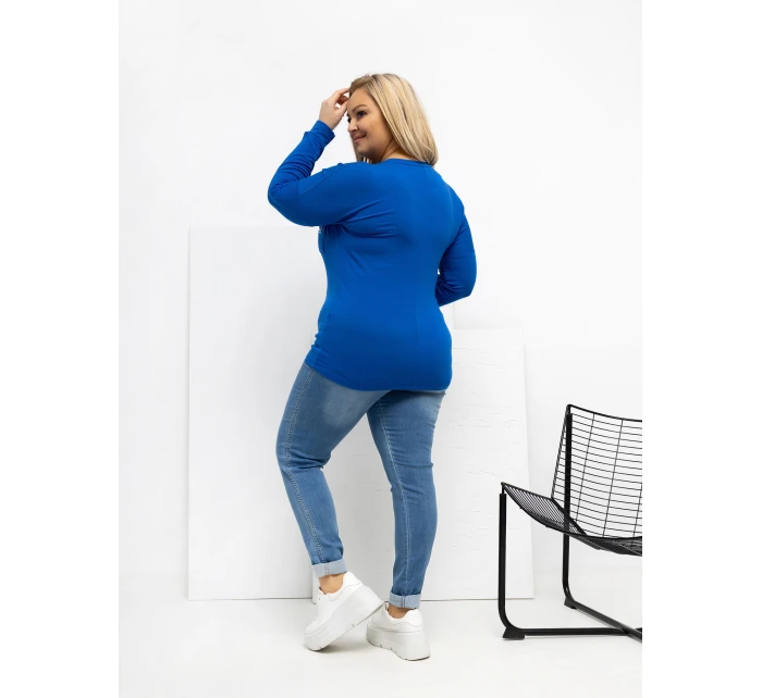 Halenka RV BZ A 161.63 kobaltově modrá Halenka RV BZ A 161.63 kobaltově modrá