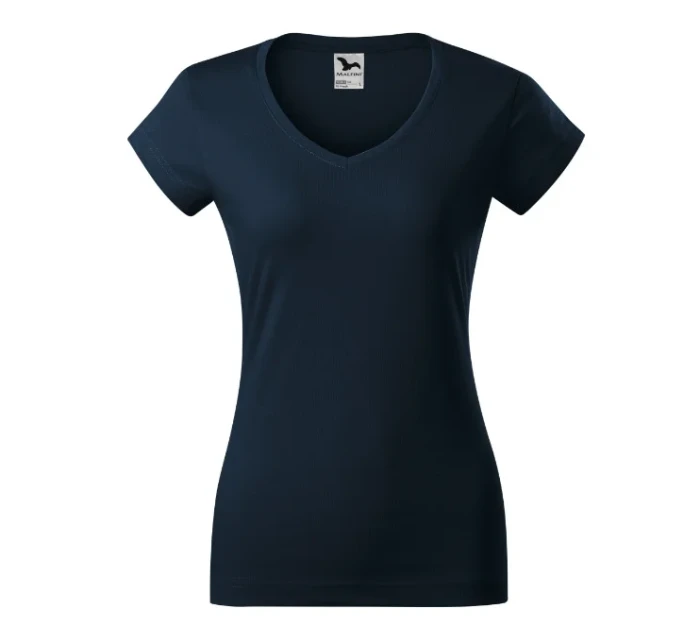 Fit V-neck tričko dámské námořní modrá Fit V-neck tričko dámské námořní modrá