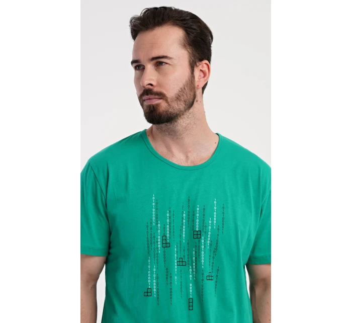 Pánské pyžamo šortky Tetris Pánské pyžamo šortky Tetris