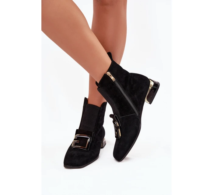 Boty na podpatku  model 220202 Step in style