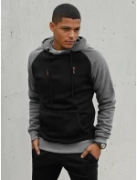 Pánská černá mikina model 21966958 - Dstreet