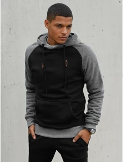 Pánská černá mikina model 21966958 - Dstreet