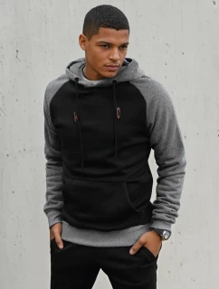 Pánská černá mikina model 21966958 - Dstreet