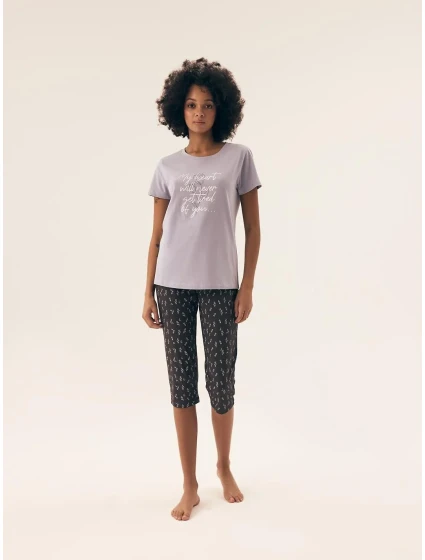 Henderson Dámské pyžamo 42658 Naturaleza kr/r S-2XL Henderson Dámské pyžamo 42658 Naturaleza kr/r S-2XL