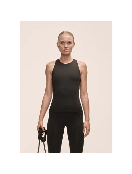 Dámské tréninkové tričko Soft Touch Bra model 22234055 černé - Casall Dámské tréninkové tričko Soft Touch Bra model 22234055 černé - Casall