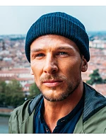 Atlantis Headwear Docker Melanžová pletená čepice "Docker" 33.7070 grey melange