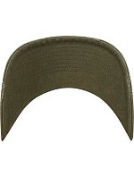 6 panelová bavlněná keprová kšiltovka olive model 22482521 - Flexfit 6 panelová bavlněná keprová kšiltovka olive model 22482521 - Flexfit