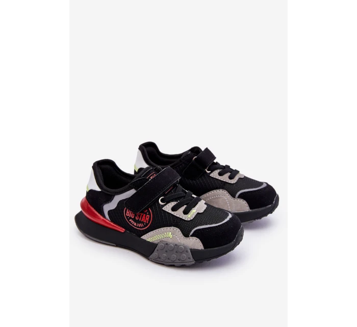 Dětské tenisky Memory Foam System Big Star model 21610532 Černá - Big Star Shoes Dětské tenisky Memory Foam System Big Star model 21610532 Černá - Big Star Shoes