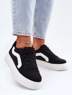 Dámské Tenisky Na Platformě Černé model 21694920 - Boto