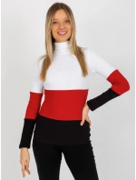 Dámská halenka RV BZ 8465 1.14P červená - FPrice Dámská halenka RV BZ 8465 1.14P červená - FPrice