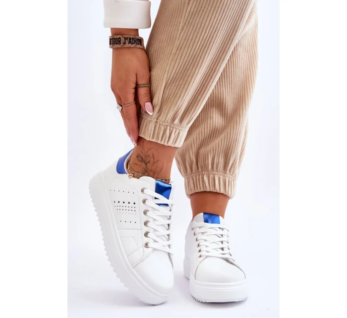 Dámská sportovní obuv bílá a Modre Be First! Dámská sportovní obuv bílá a Modre Be First!