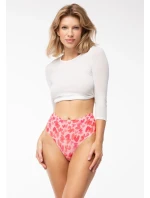 Dámské brazilky Love Vibes Simple Brasil Maxi Růžová mix - Julimex