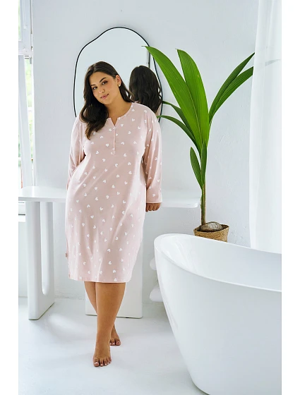 NOČNÍ KOŠILE 2XL4XL model 21229901 - Taro NOČNÍ KOŠILE 2XL4XL model 21229901 - Taro