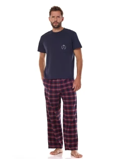 Pánské pyžamo L&L 2473 Ben cr/r M-3XL