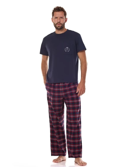 Pánské pyžamo kr/r M3XL model 20650996 - L&L Pánské pyžamo kr/r M3XL model 20650996 - L&L